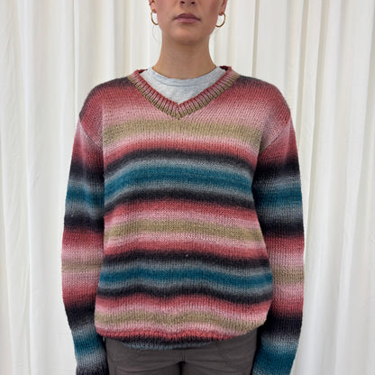 Striped Ombre Knit
