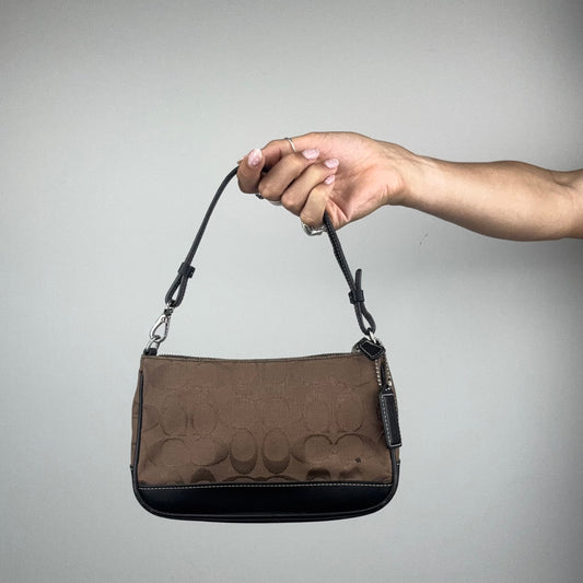 Coach Signature Demi Bag in Brown