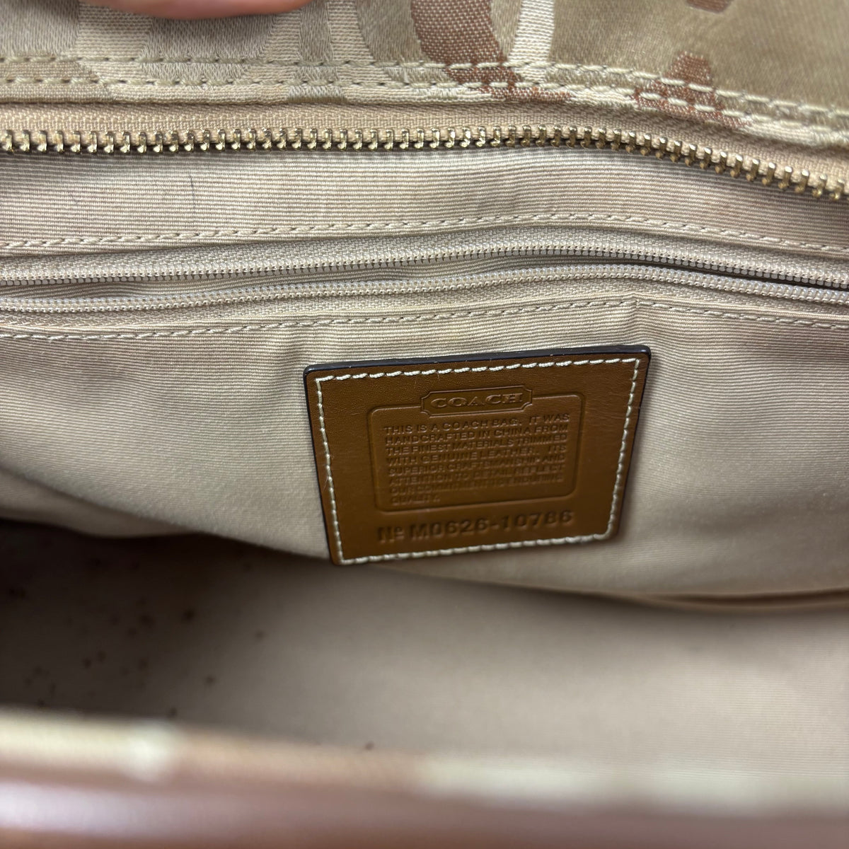 Coach Op Art Hamptons Medium Satchel Bag