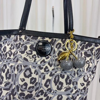 Coach Leopard Mini Tote Bag