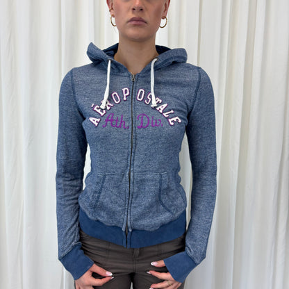 Aero Blue Zip Up