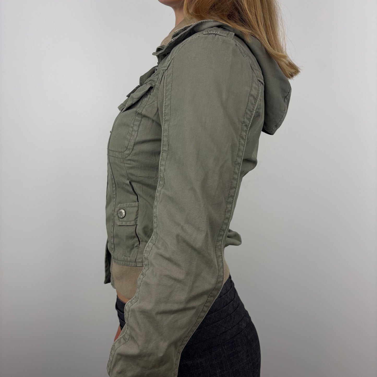 Cargo Hooded Y2k Jacket