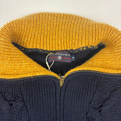 Cable Knit High Neck Jumper