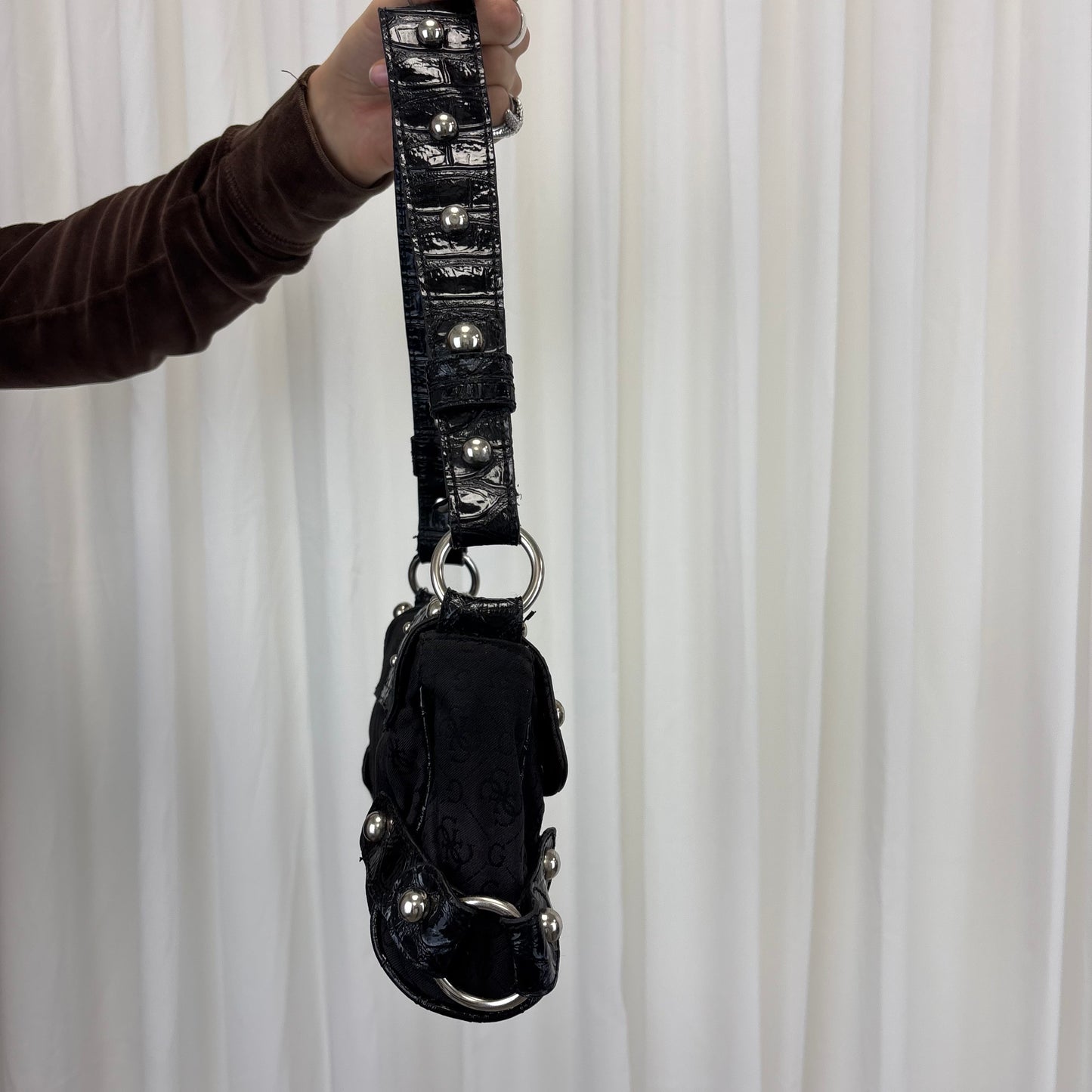 Guess Studded Shoulder Bag