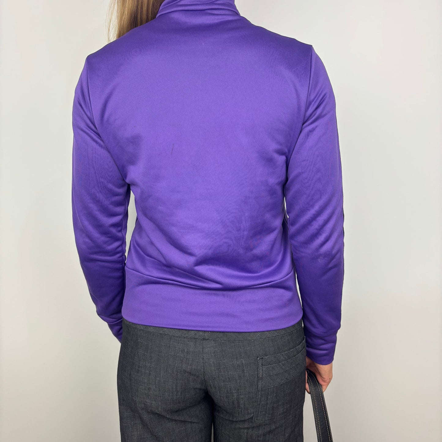 Purple Adidas Tracksuit Top