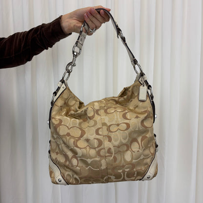 Coach Op Art Large Carly Bag