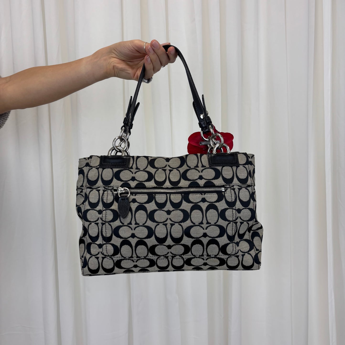 Coach Signature Penelope Carry All Tote Bag
