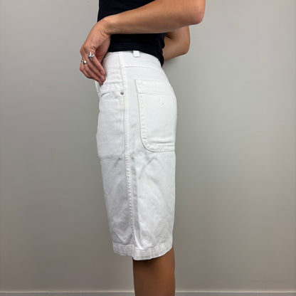 Solo White Jorts | Size 32
