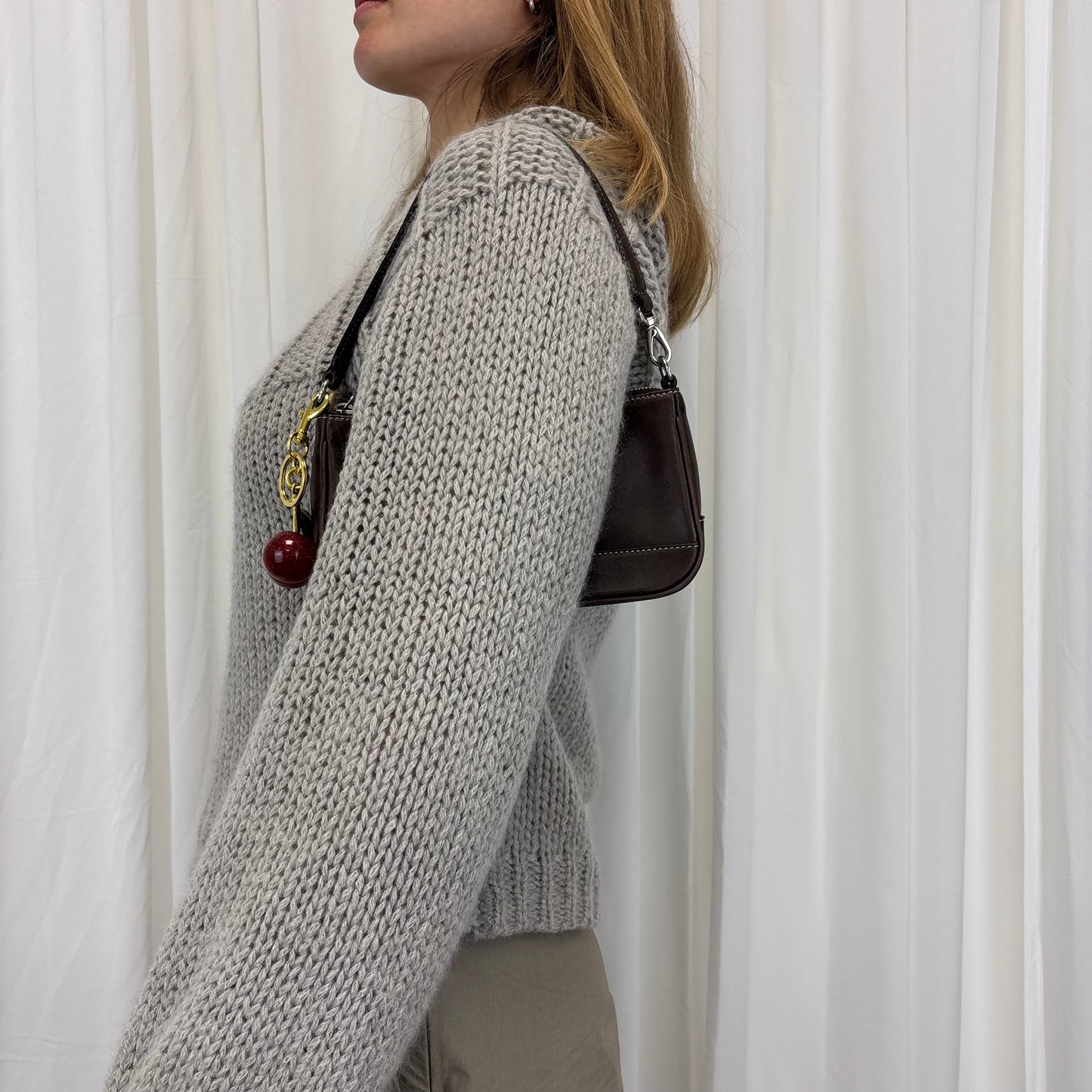 Coach Leather Brown Demi Bag