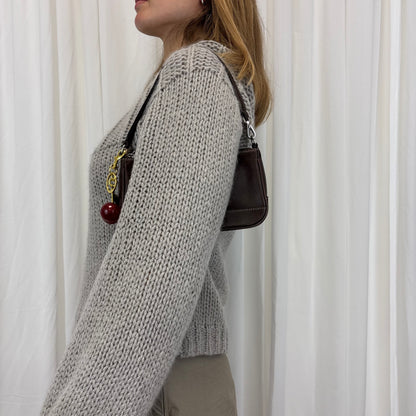 Coach Leather Brown Demi Bag