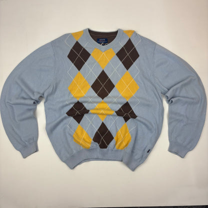 Vintage Argyle Sweater