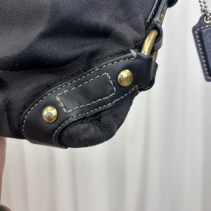 Coach Signature Mini Carly Black Bag