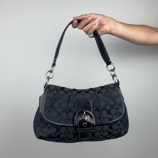 Coach Signature Pleated Soho Bag