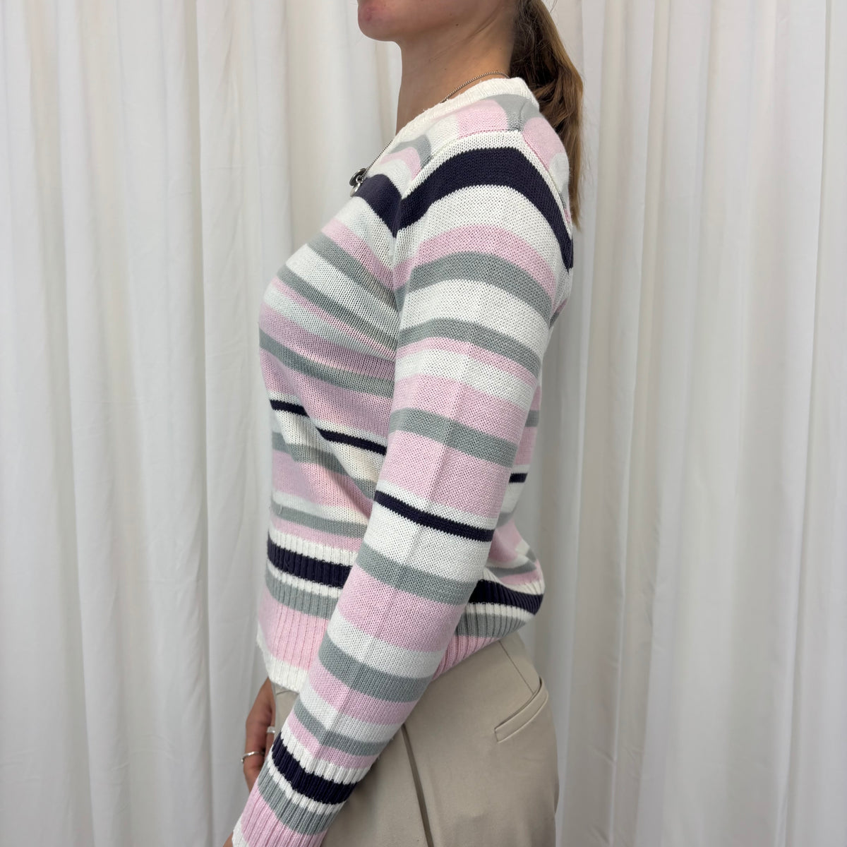 Striped 2000s Knit