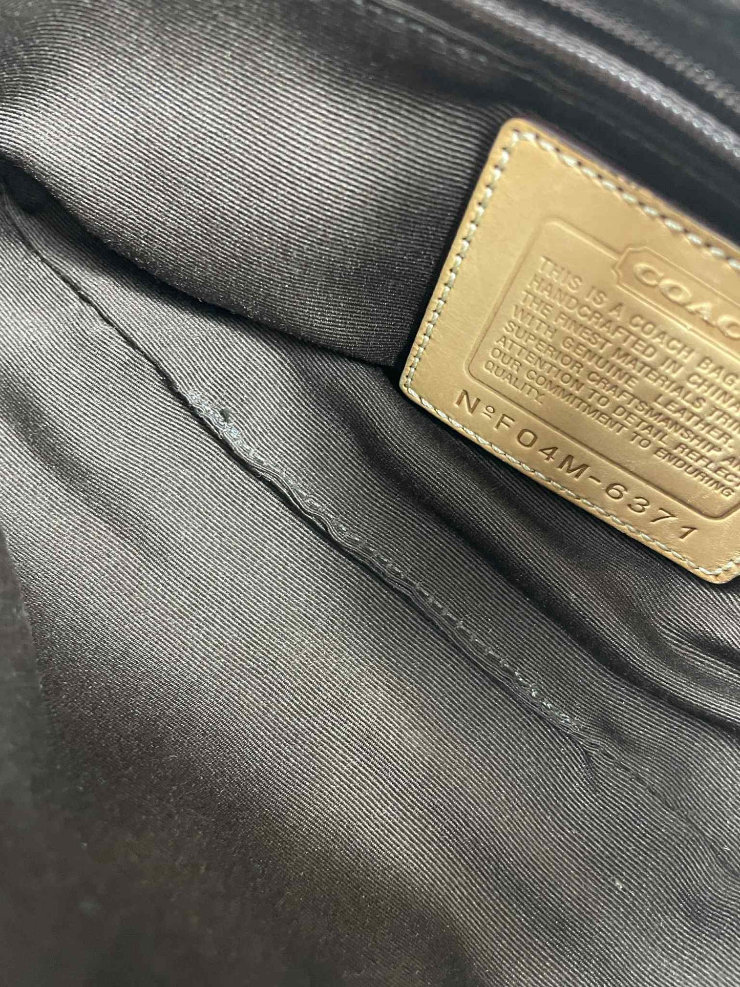 Coach Demi Signature Baguette Bag