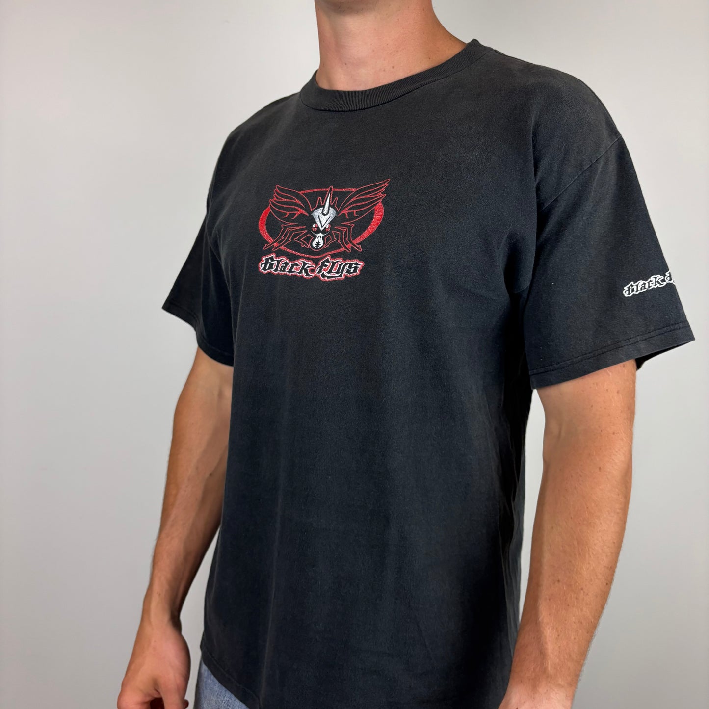 Black Flys Backhit Graphic | Size L