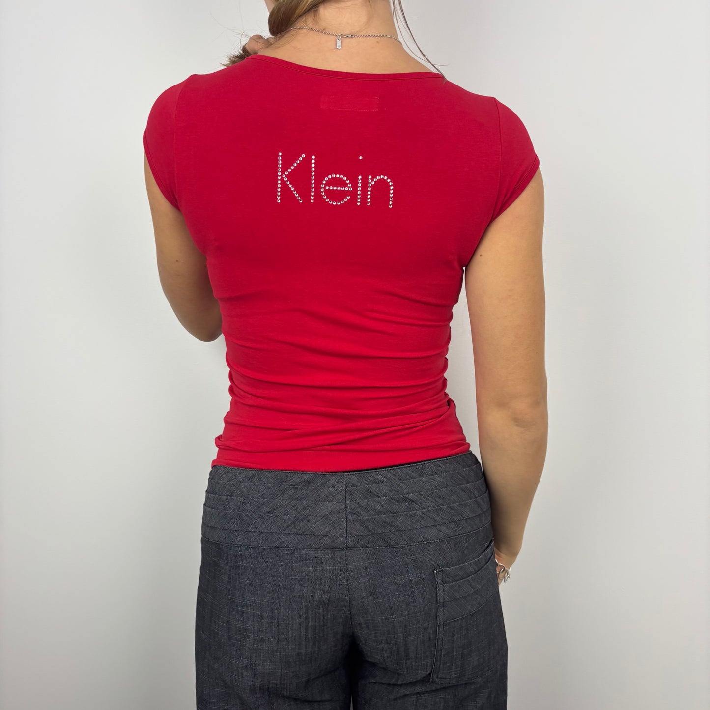 Calvin Klein Red Baby Tee