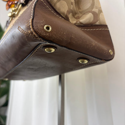 Coach Op Art Hamptons Medium Satchel Bag
