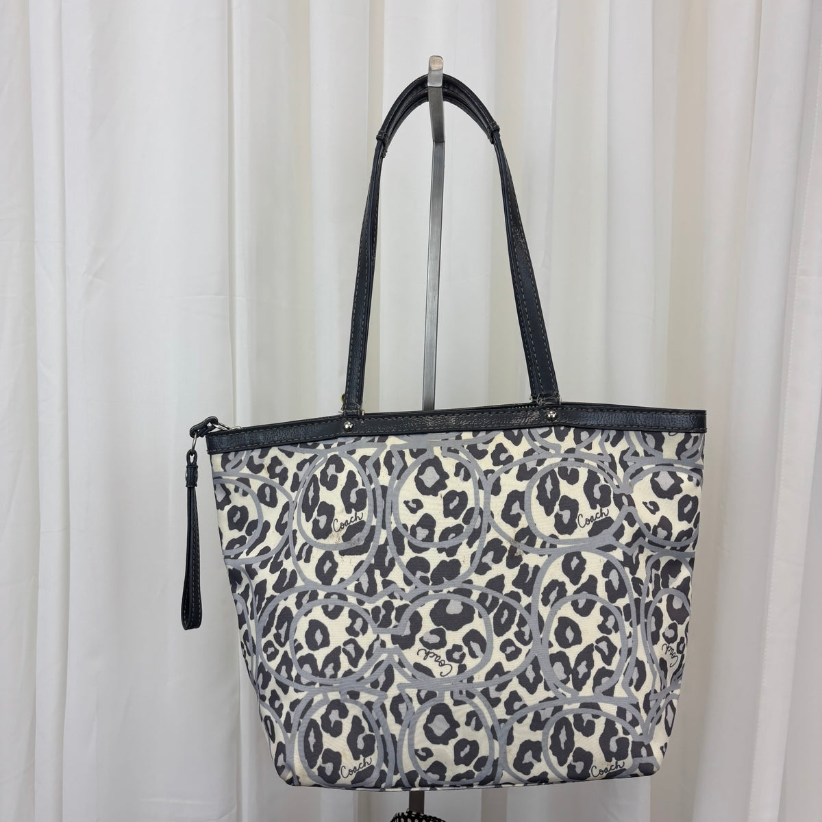 Coach Leopard Mini Tote Bag
