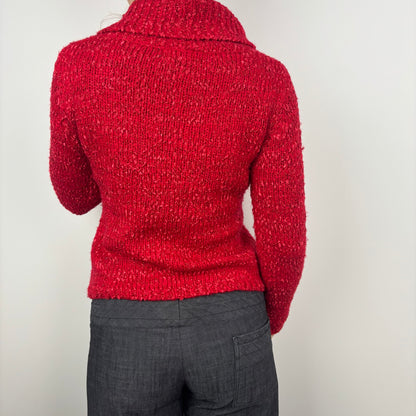 Italian 2000s Floral Knit
