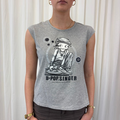 Betty Boop Baby Tee Graphic