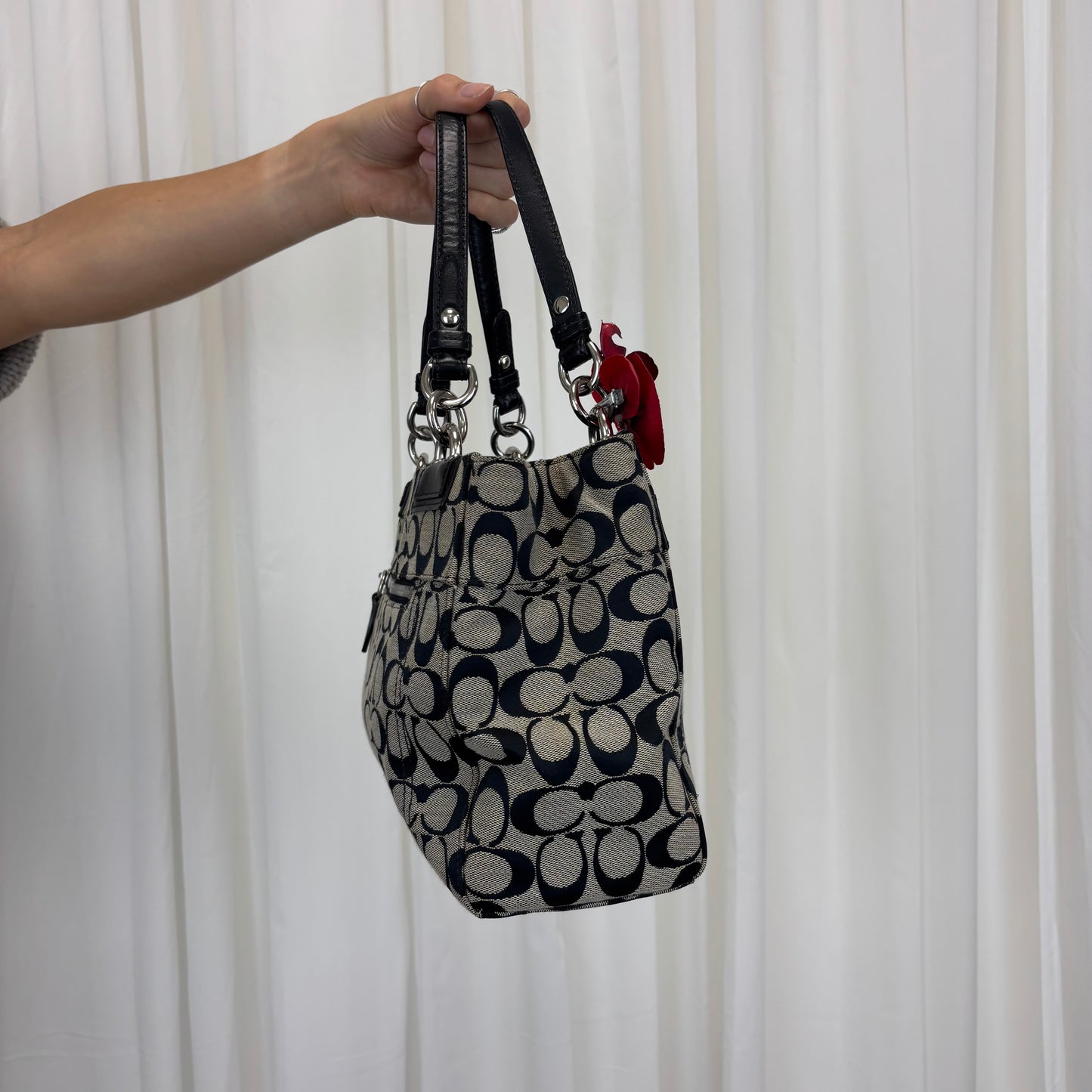 Coach Signature Penelope Carry All Tote Bag