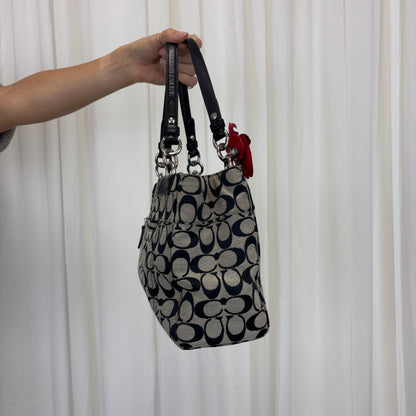 Coach Signature Penelope Carry All Tote Bag