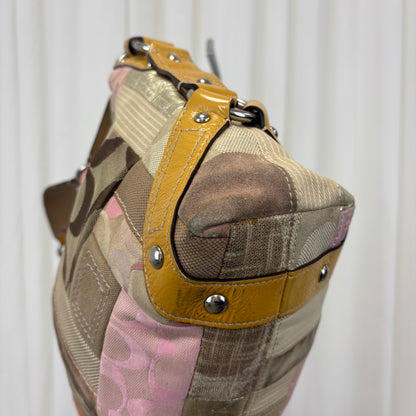 Coach Medium Patchwork Carly Tote Bag
