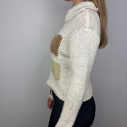 Y2K Geometric Sweater