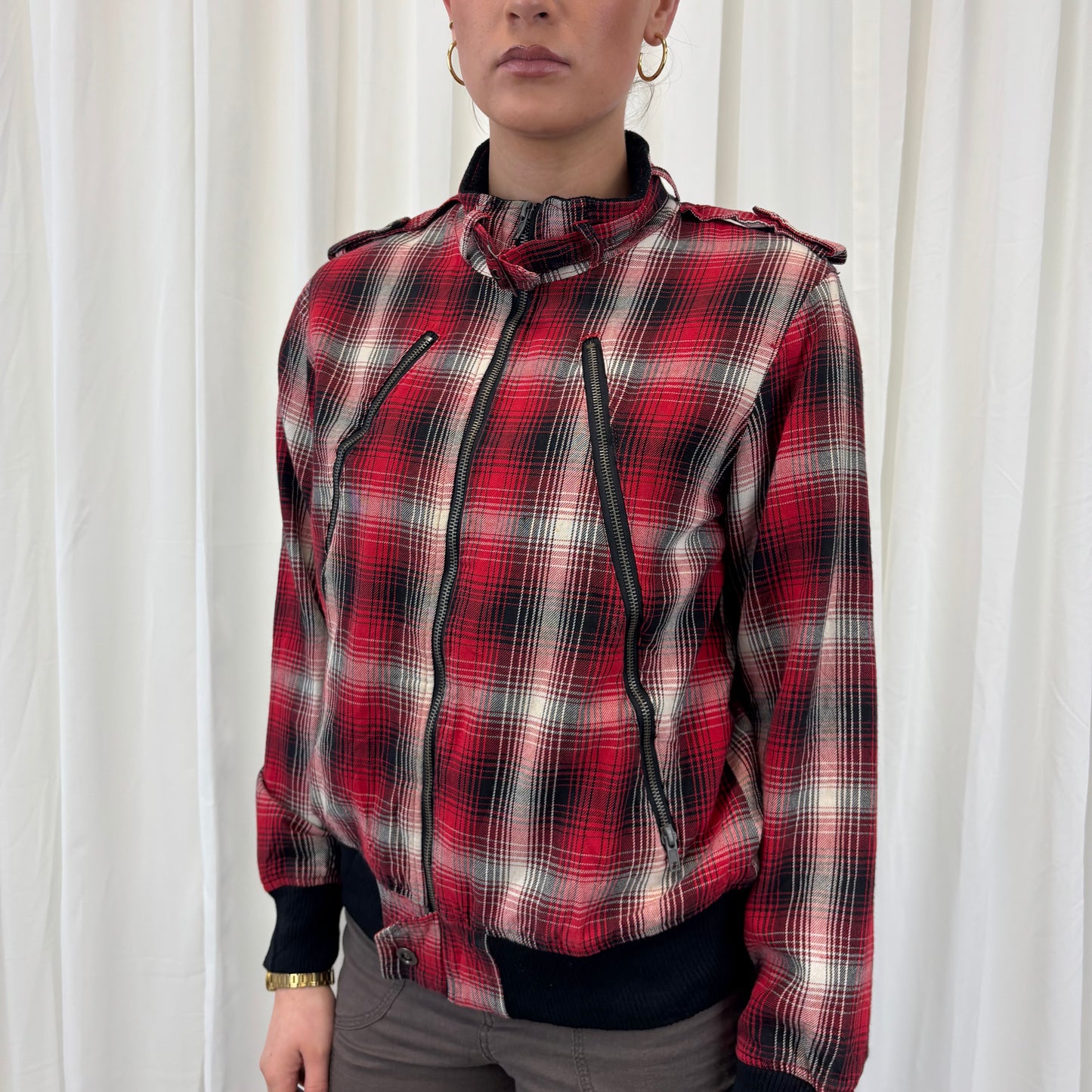 Plaid 2000's Jacket