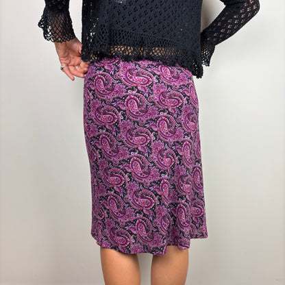 Paisley Midi Skirt | Size S-M