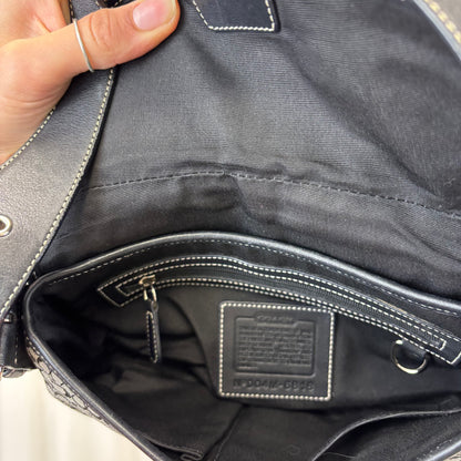 Coach Signature Mini Black Soho Bag