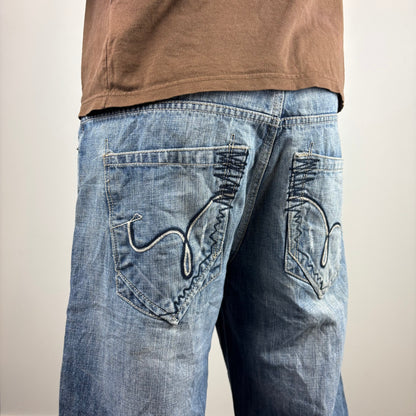 Perfect Fit Ecko Embroidered Jorts | Size 34