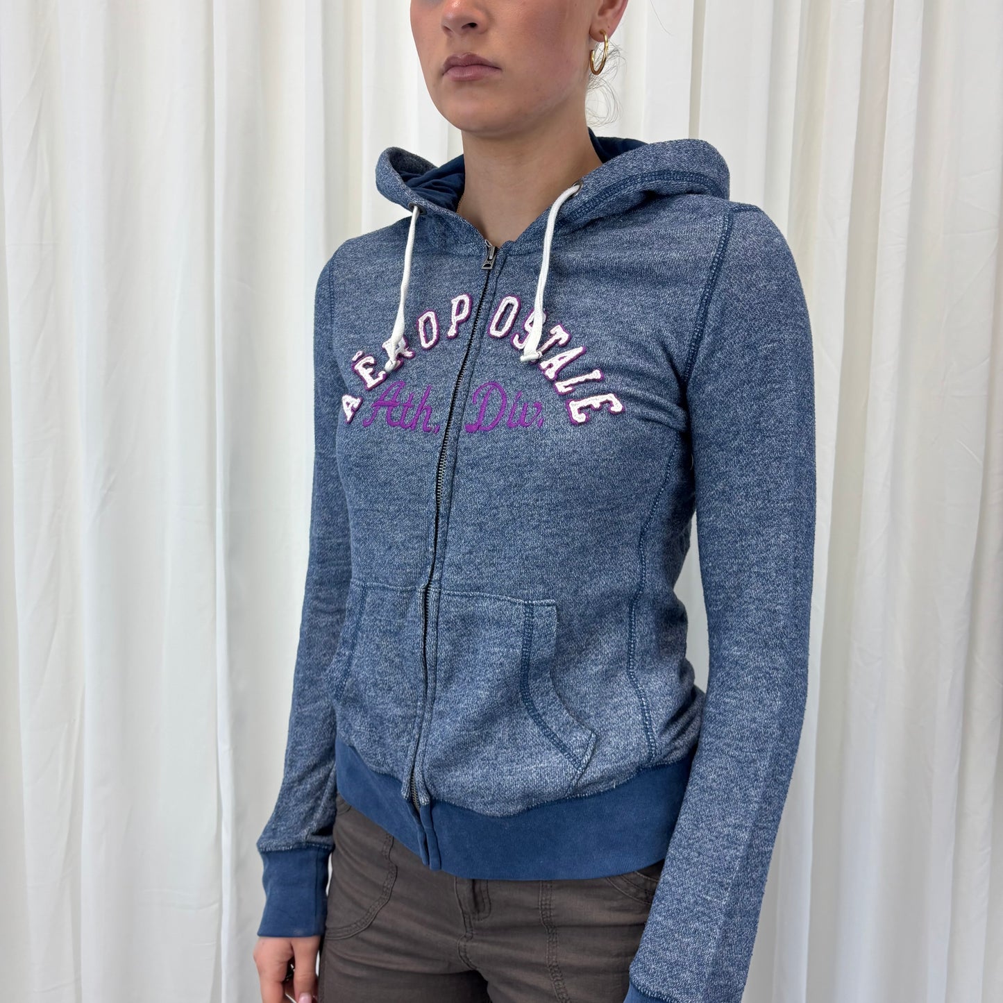 Aero Blue Zip Up