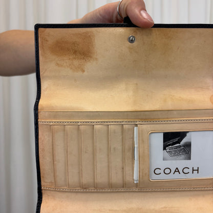 Coach Signature Bifold Hamptons Wallet