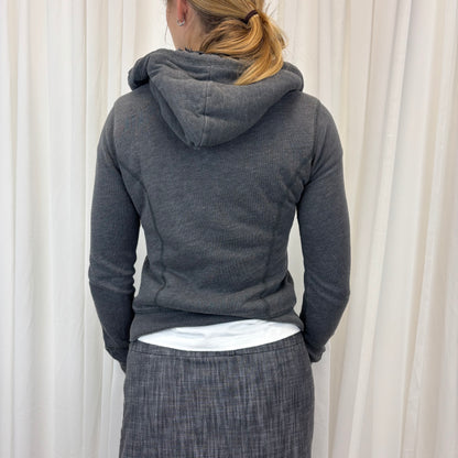 Hollister Fluffy Hood Zipup | Size S