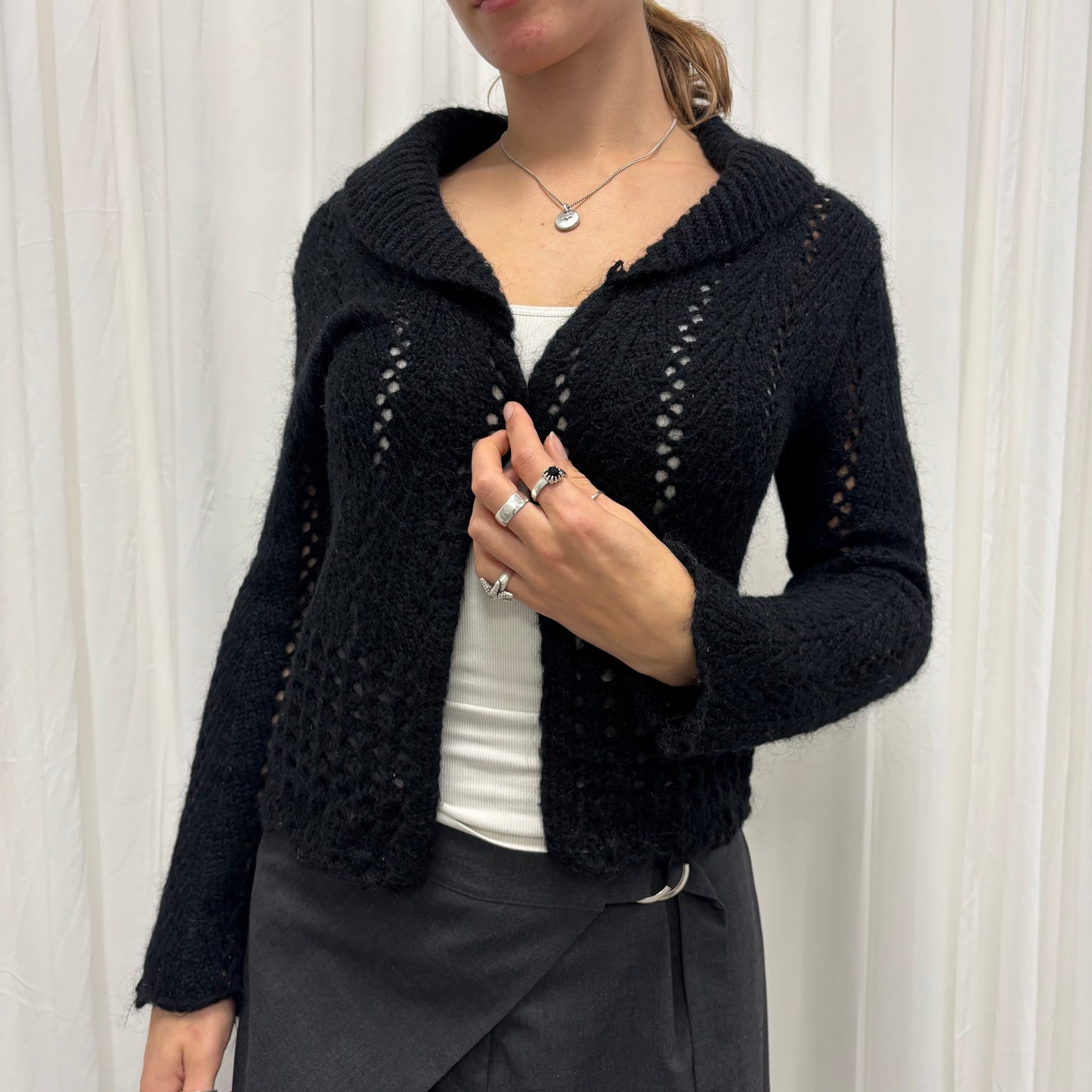 Italian Furry Cardigan