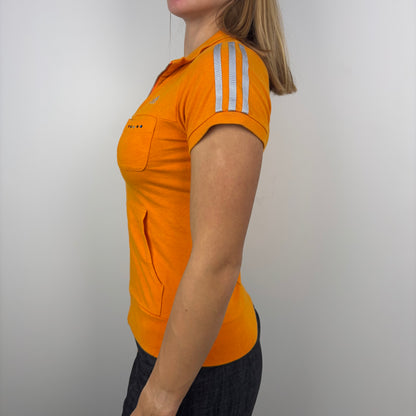 Orange Adidas Zip-up