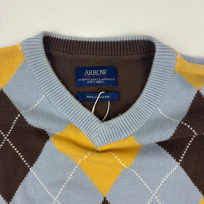 Vintage Argyle Sweater