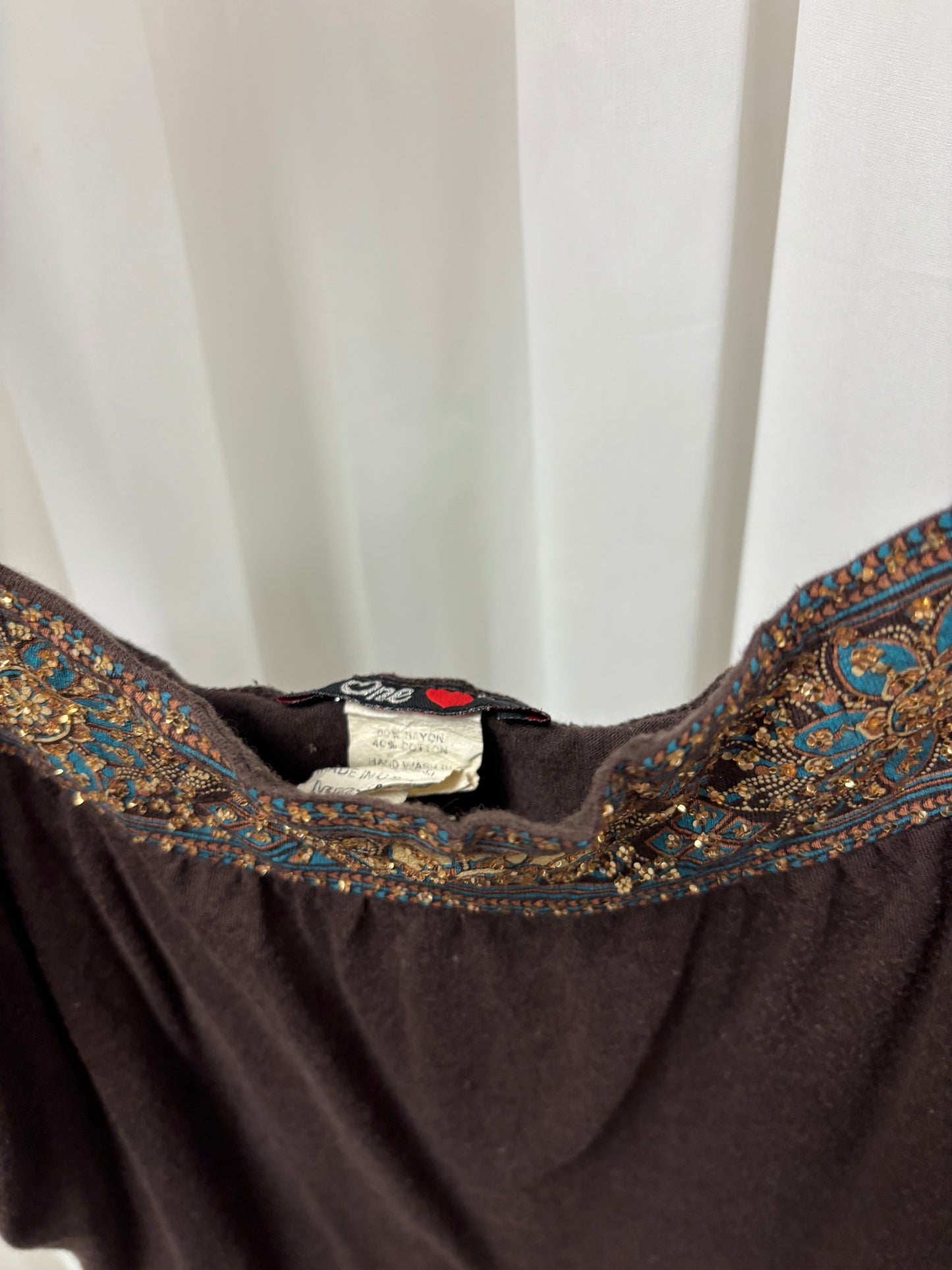 Made in US Brown Cami