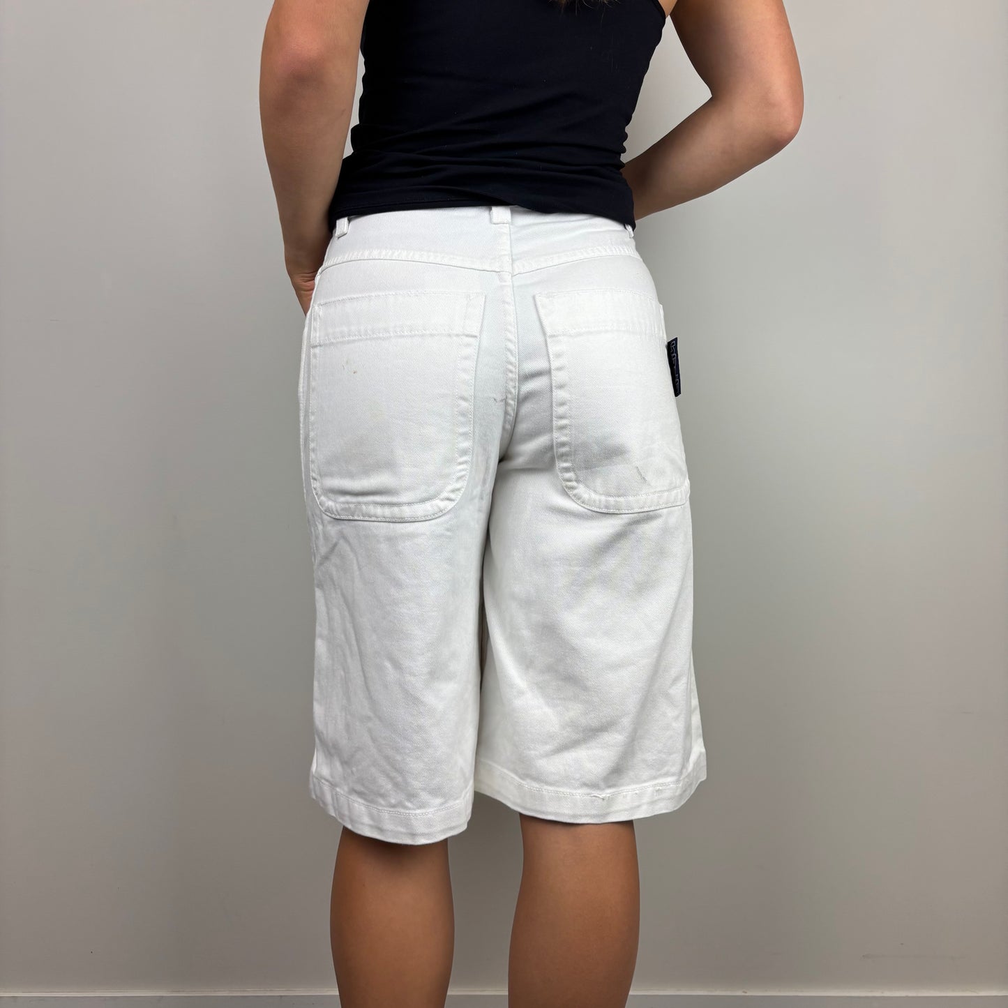 Solo White Jorts | Size 32