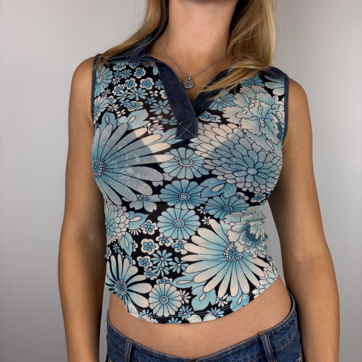 Morgan Floral Vest | Size XS-S