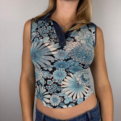 Morgan Floral Vest | Size XS-S