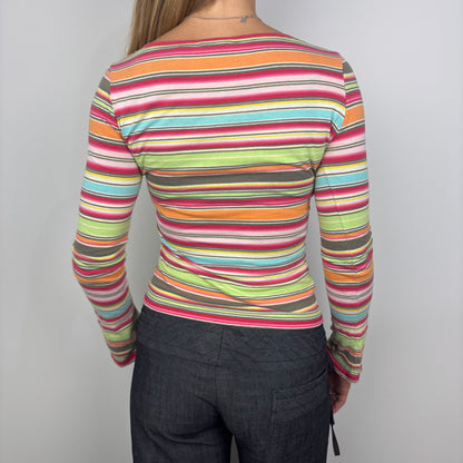 2000s Stripe Long Sleeve
