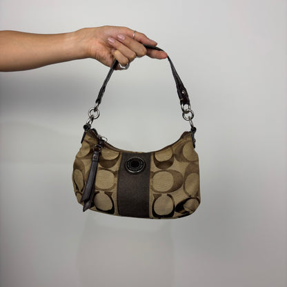 Coach Signature Demi Stripe 2Way