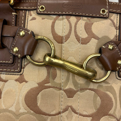 Coach Op Art Hamptons Medium Satchel Bag
