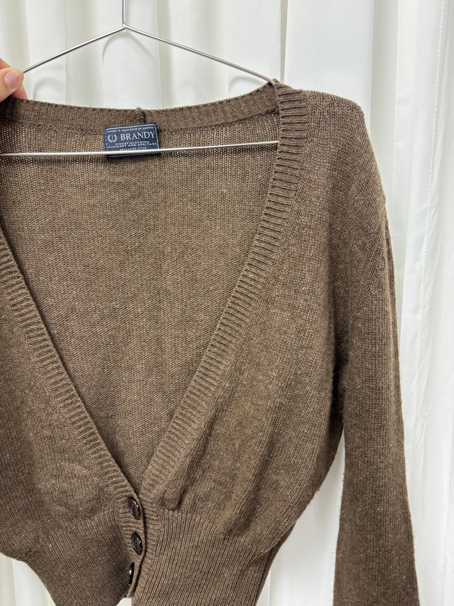 Y2K Italian Wool Cardigan