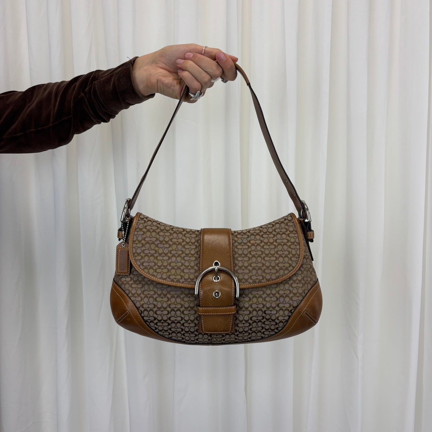Coach Medium Soho in Tan