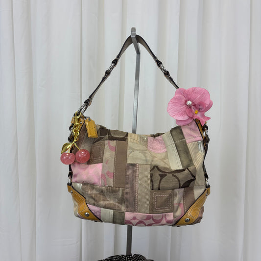 Coach Medium Patchwork Carly Tote Bag