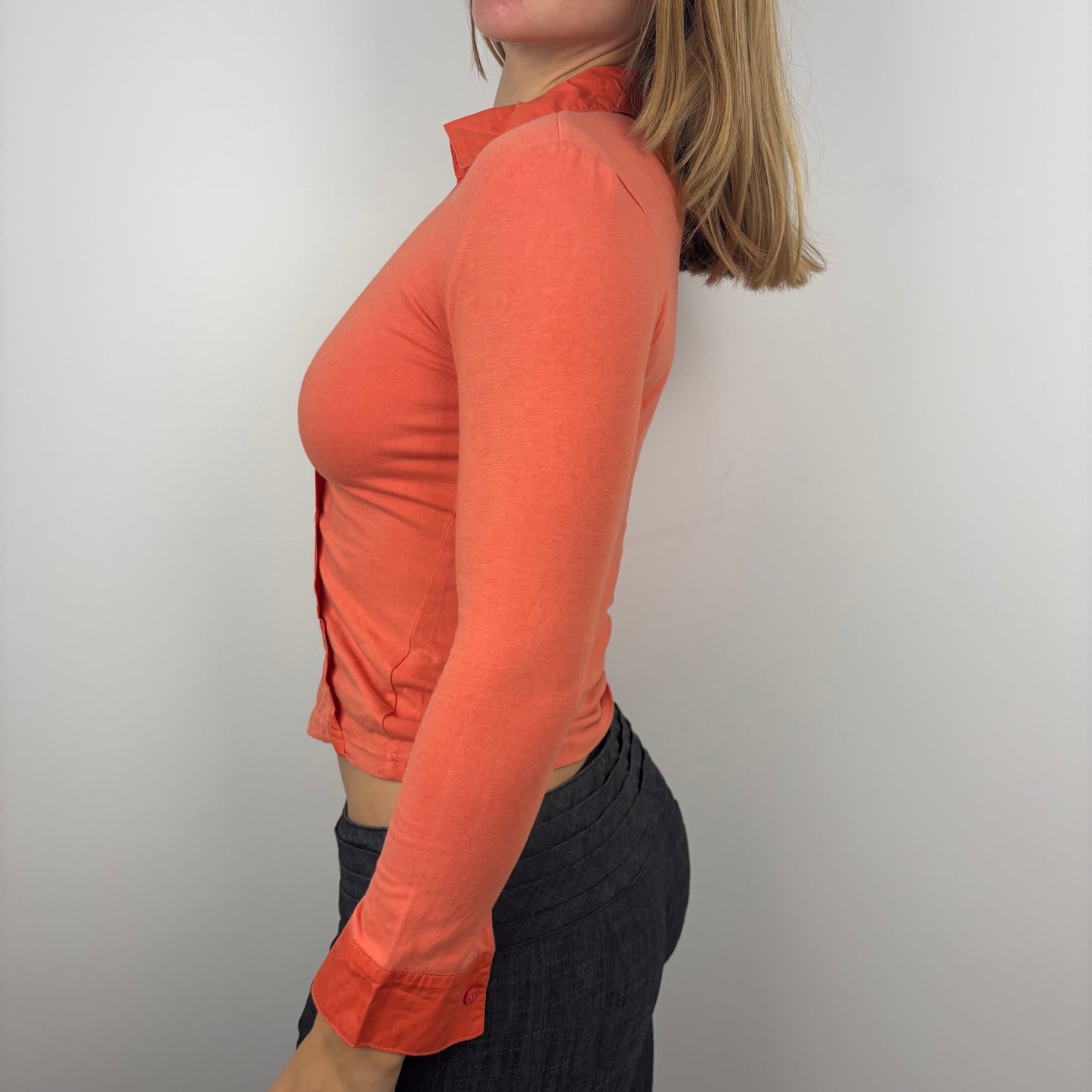 Asymmetric Long Sleeve Top